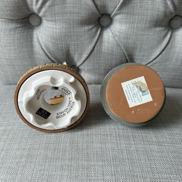 2 Our America by Yankee Candle Capper Topper Birdhouses Garden House‎ Vintage - Picture 4 of 4